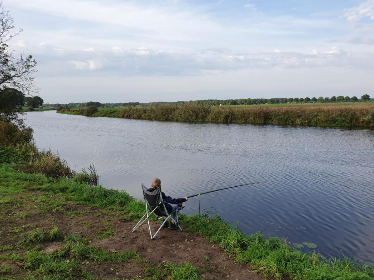 Vakantiehuis De Veldhoen Vrijgelegen Nabij De Rivier De Vecht Beerze ภายนอก รูปภาพ